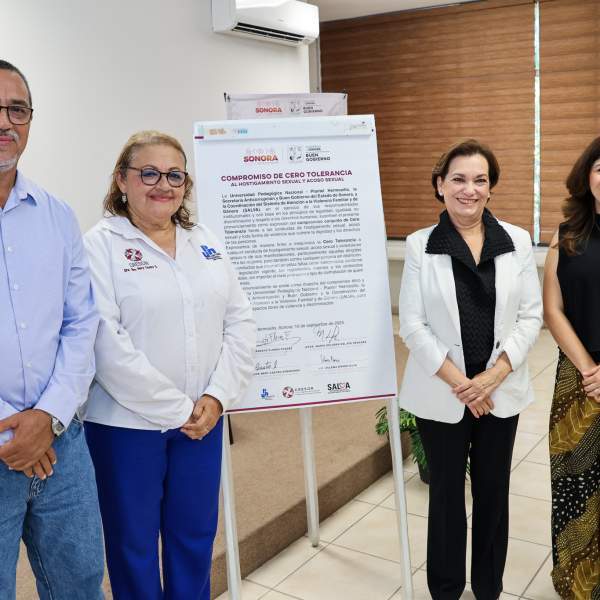 Gobierno de Sonora declara a la Universidad Pedagógica Nacional, plantel Hermosillo, como Zona SALVA: Creson