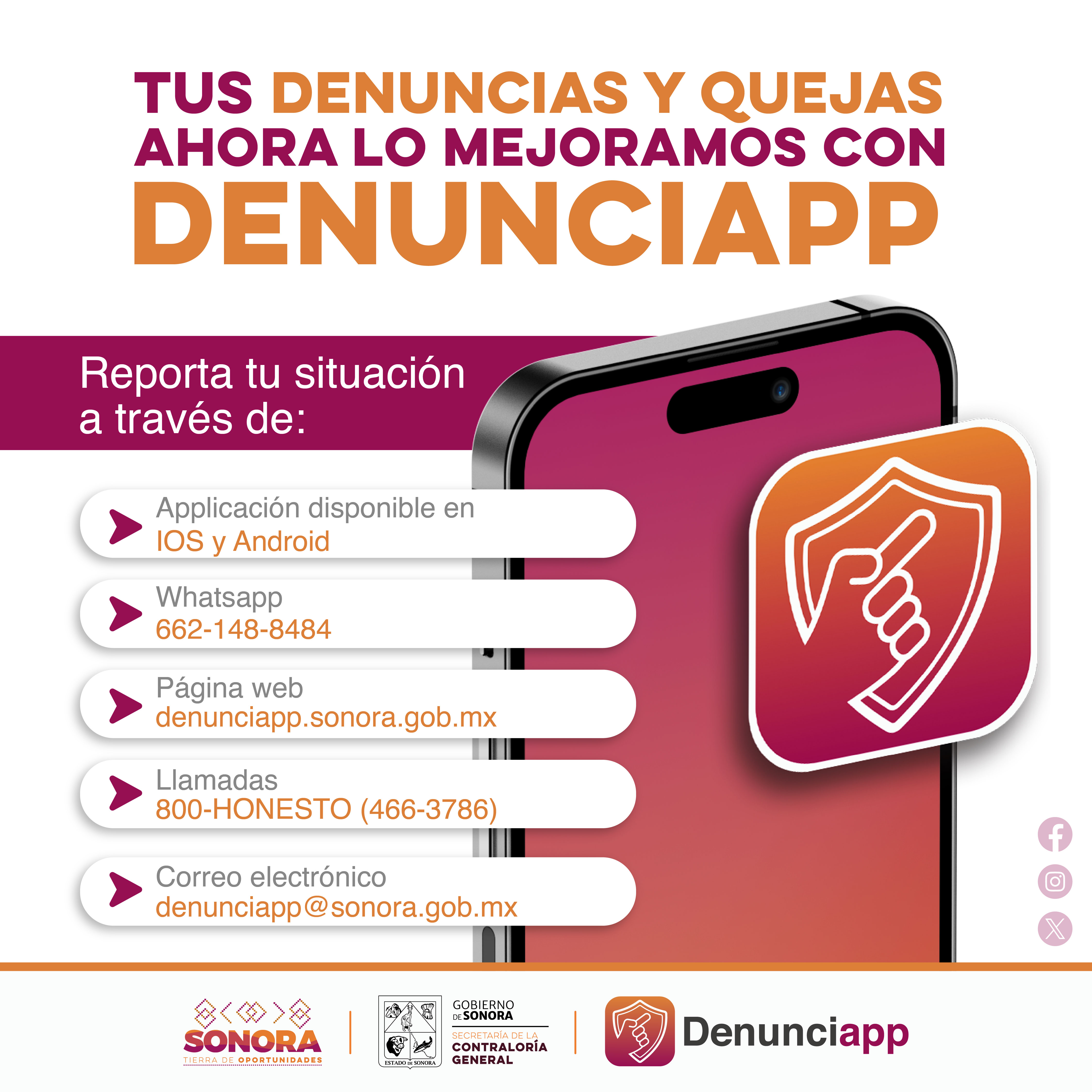 Para construir un Gobierno más transparente y eficiente Contraloría General presenta DenunciApp
